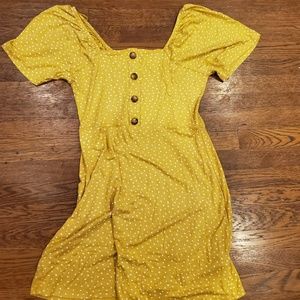 Polkadot mini dress - never worn!